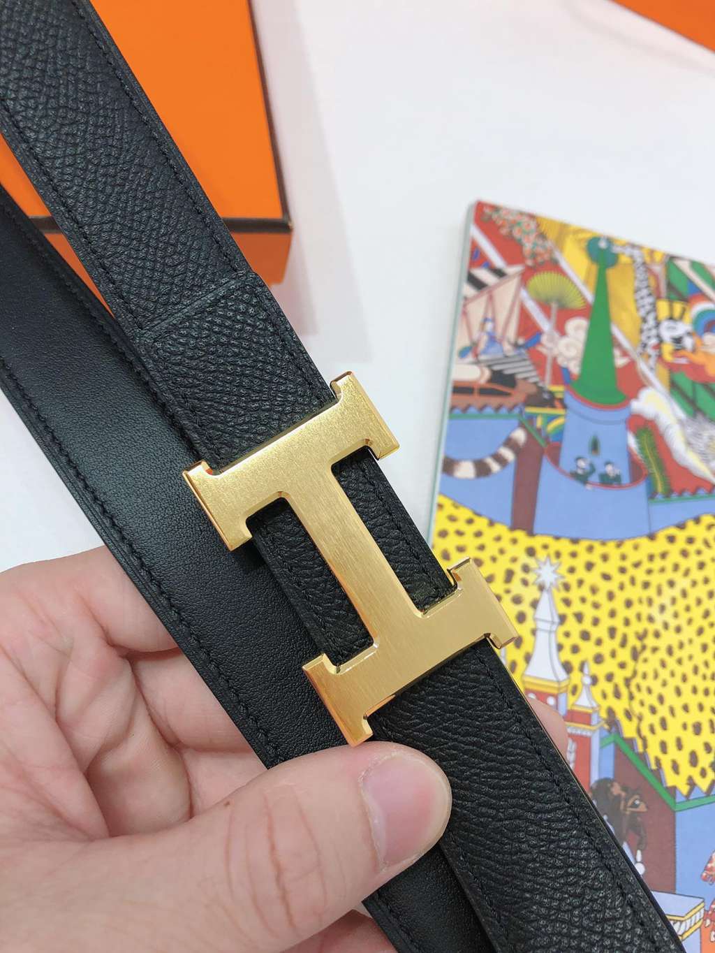 H**mes belts 24mm